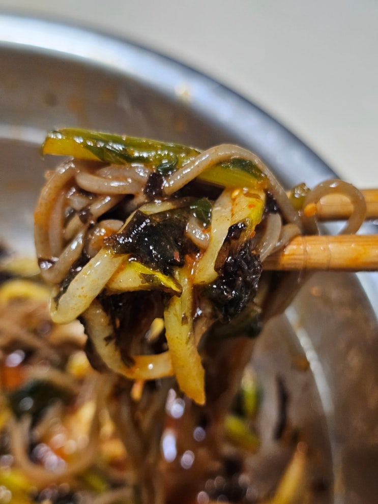  열무 메밀국수 레시피 입맛돋구는 시원한 여름철 음식