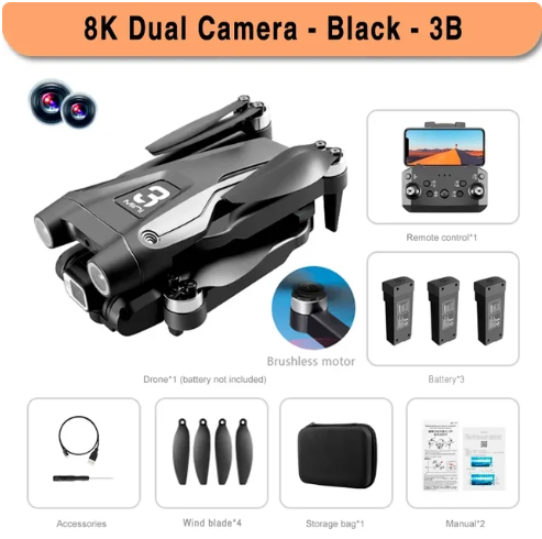  영화 같은 장면을 담아내는 8K 듀얼 카메라 드론, 샤오미 Z908Pro Max