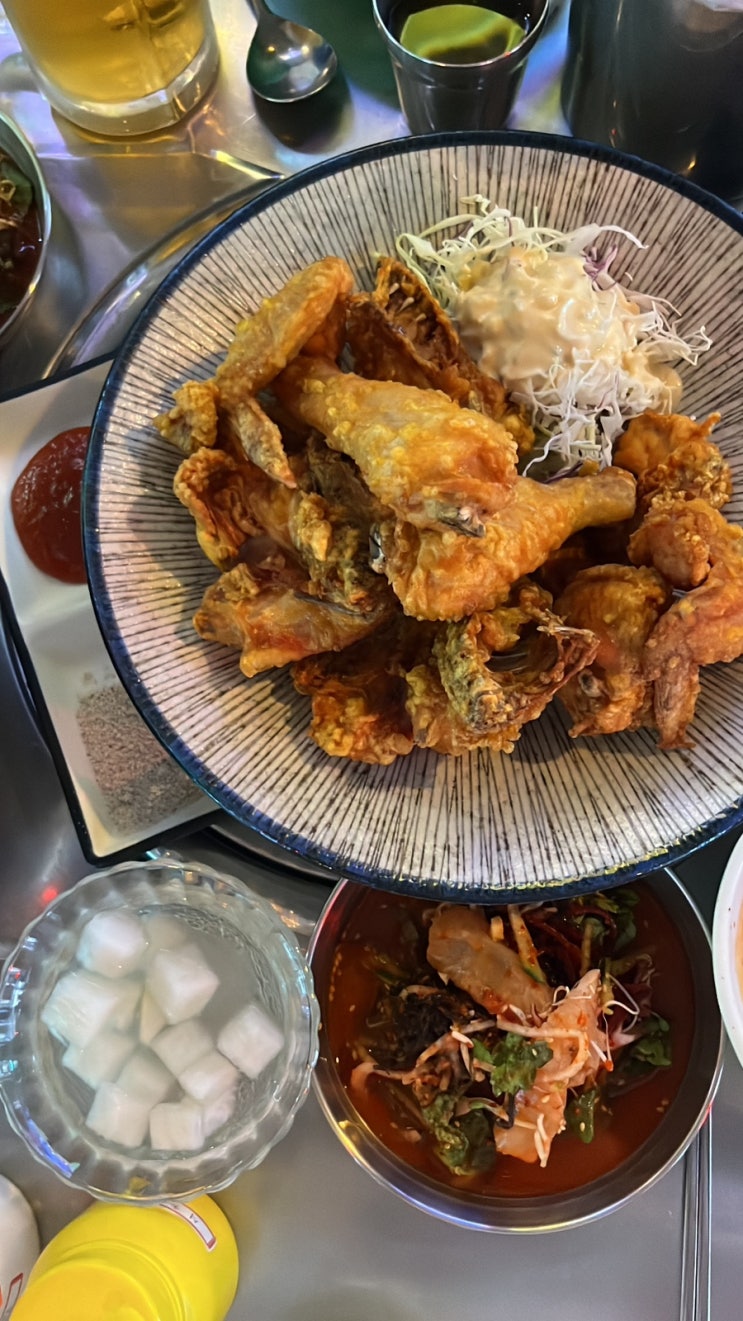 서울 독산동맛집 횟집 퀄리티의 안주들이 가득한 독산동술집 신호등포차