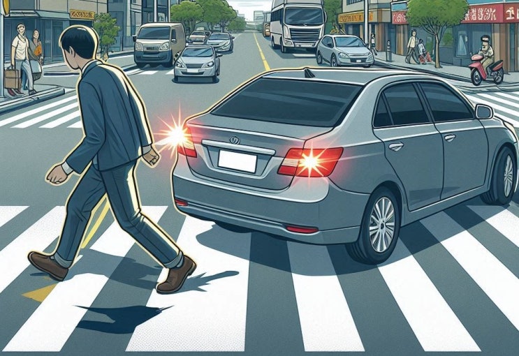  [보험 사기] 불법 우회전 차량으로 인한 충돌 사고, 보행자가 범죄자라고?