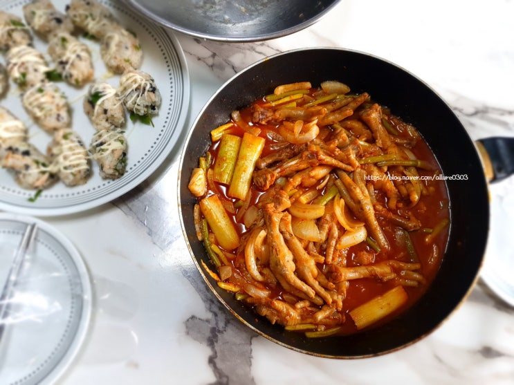  모가네닭발찜으로 집에서 간단하게 해먹는 맛있는 닭발찜 레시피!