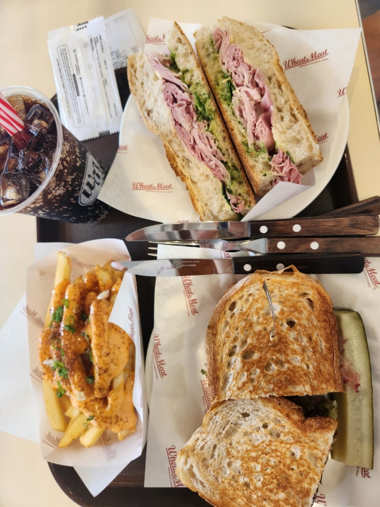  위트앤미트 가로수길점 내돈내산 후기 #파스트라미맛집 #잠봉뵈르맛집