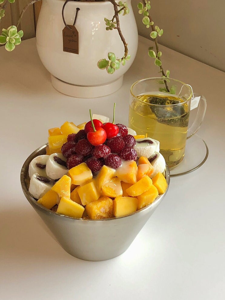  경주 애견동반 보문 카페 빙수 맛집 동궁커피