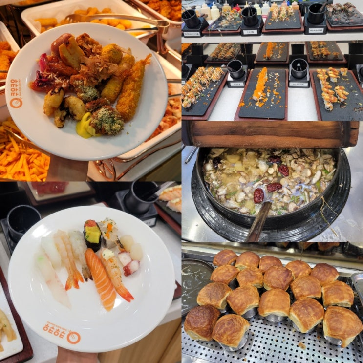 의정부 민락동 맛집 쿠우쿠우 골드 런치 가격 음식 종류