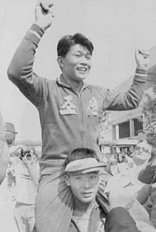 2번째는 <b>북한</b>의 리호준 선수(1972년), 3번째가 양정모(1976년)... 