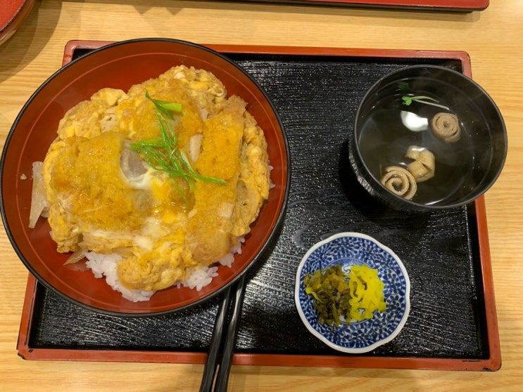  다자이후 돈부리 맛집 사카도야 메뉴, 현금 꼭 챙기세요