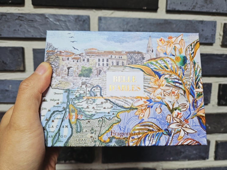  프랑스 기념품: 프라고나르 향수 비누 Fragonard Belle d'Arles Soap