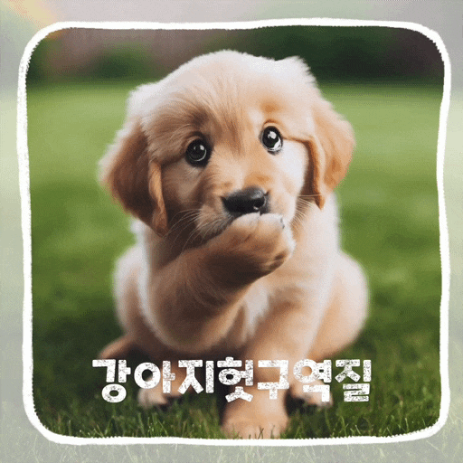  강아지 켁켁 헛구역질 기침 원인 및 예방 대처 방법