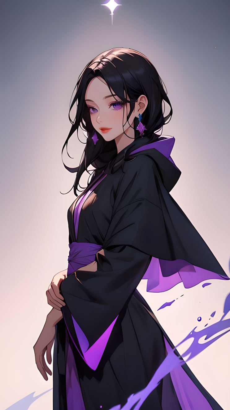  자캐 프로필: 어둠의 마법사 세레나
