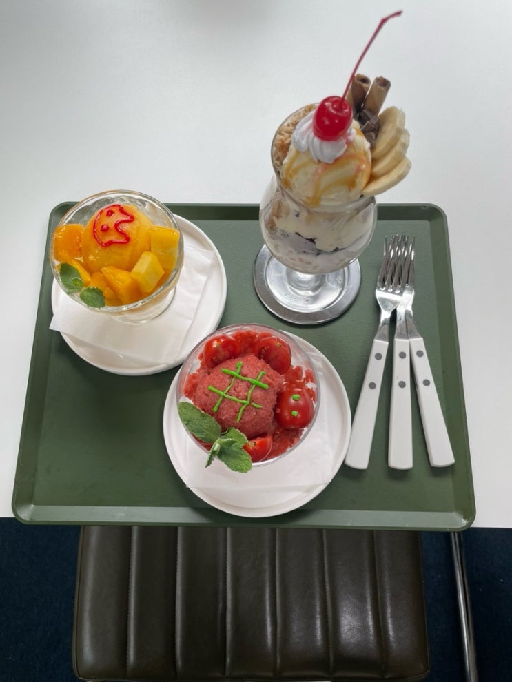  연남동 디저트 카페 애몽 파르페, 소르베 맛집