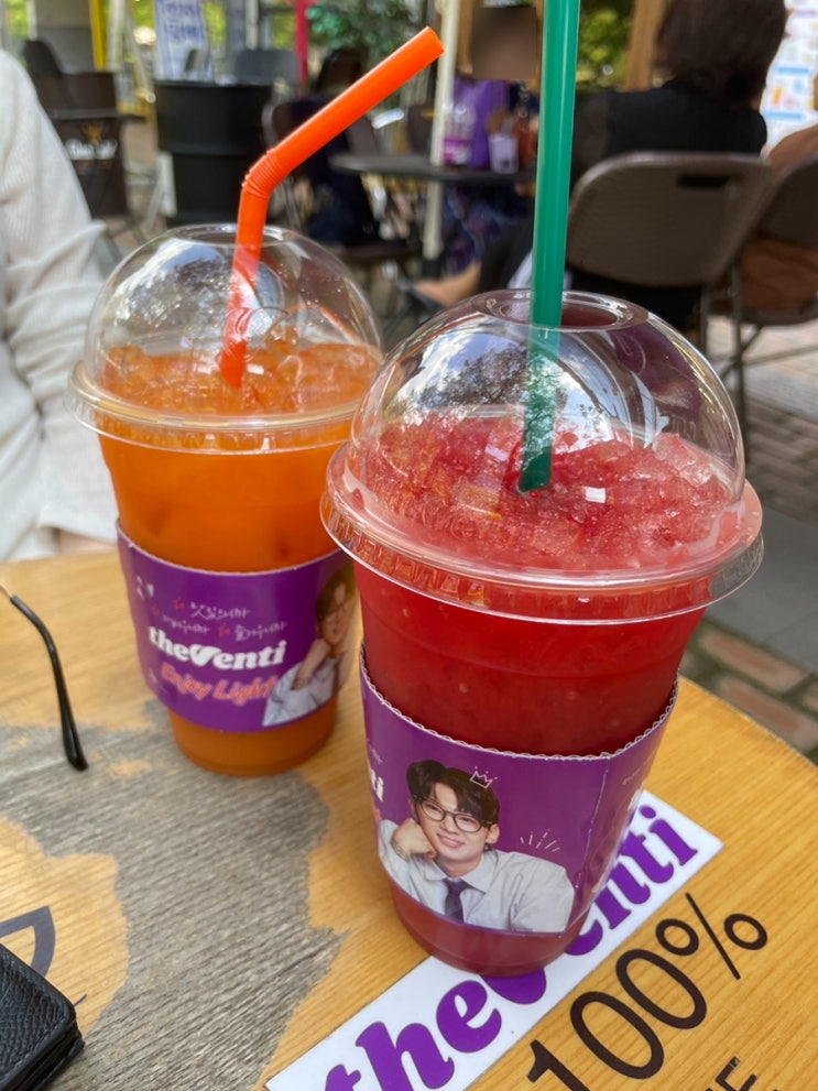  판교 더벤티 수박쥬스 후기