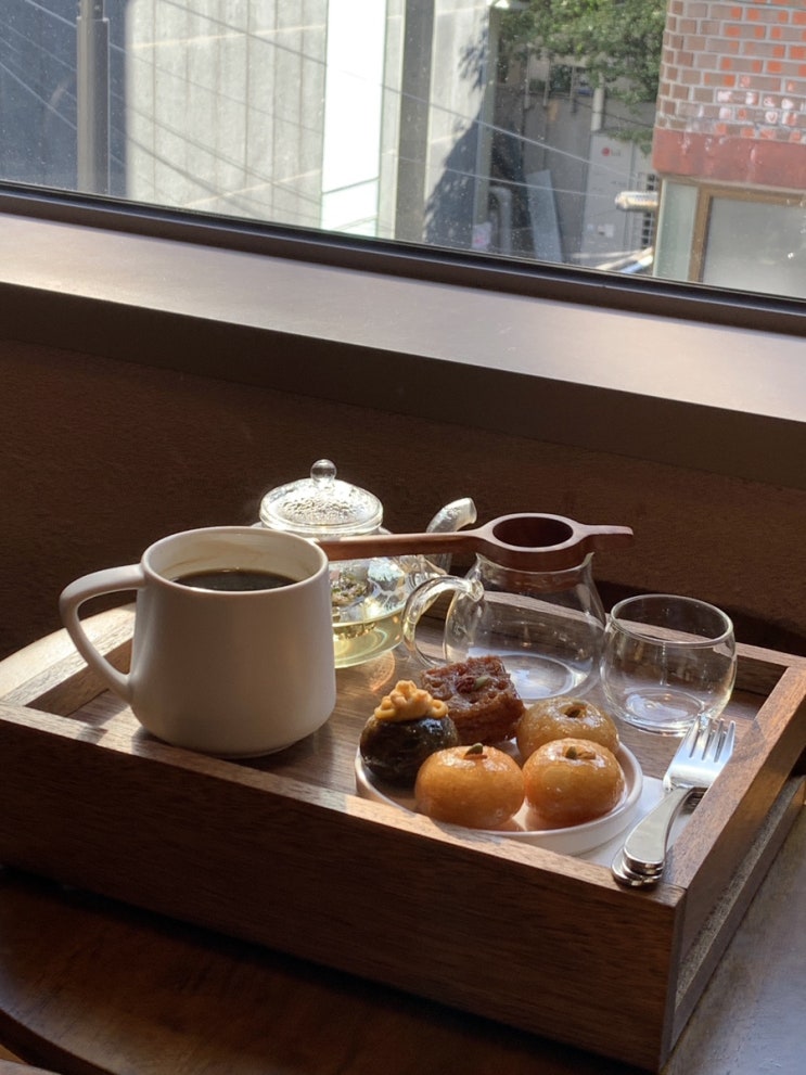  강남역 개성주악 맛집 ‘한과와락’ 신논현역 루프탑 조용한 디저트 카페