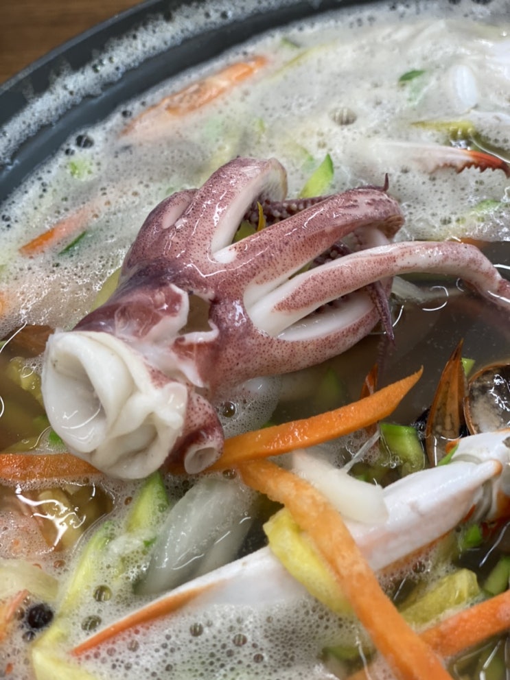  영흥도 맛집 십리포 해변 칼국수 해물 샤브샤브