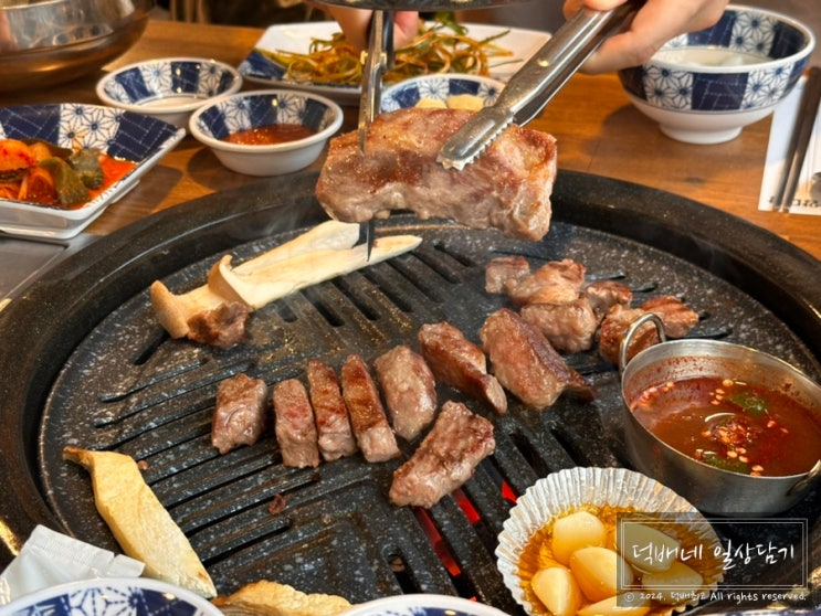  사당역 10번출구 맛집 사당이곱착한고기, 여름에도 시원하게 이베리코 구워 먹을 수 있는 곳