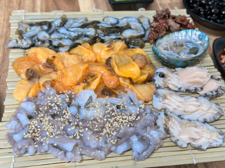  광양 중마동 해산물 안주 맛집 - 참바다수산시장