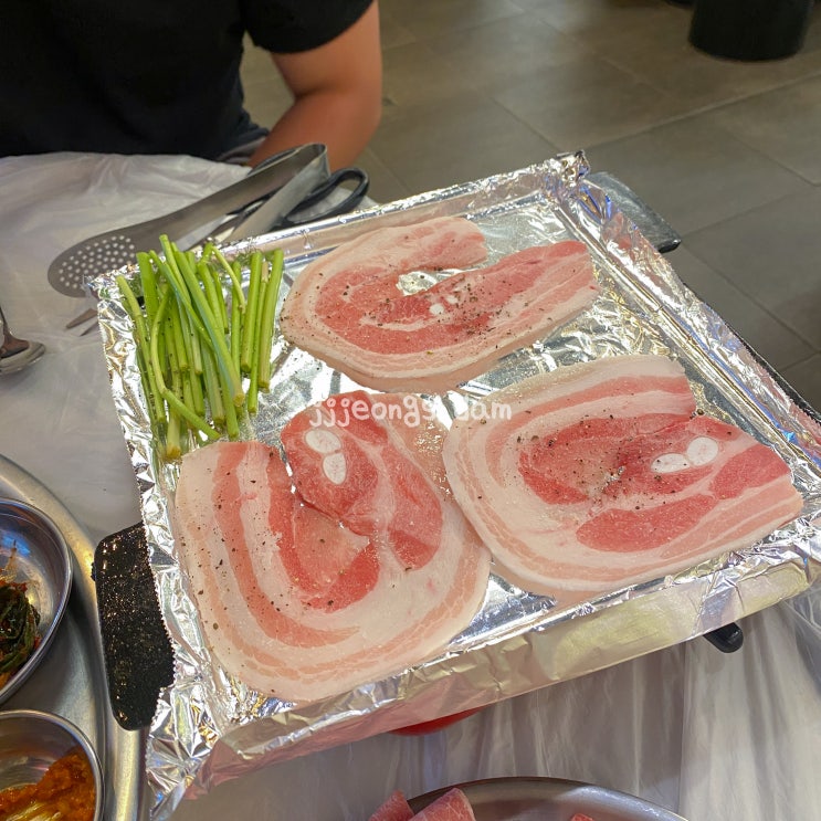 광주 상무지구 냉삼 맛집 냉사부