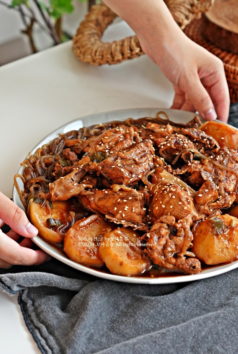 편스토랑 어남선생 류수영 만원 찜닭 레시피 안동찜닭 소스 간장 찜닭 만들기 : 네이버 블로그