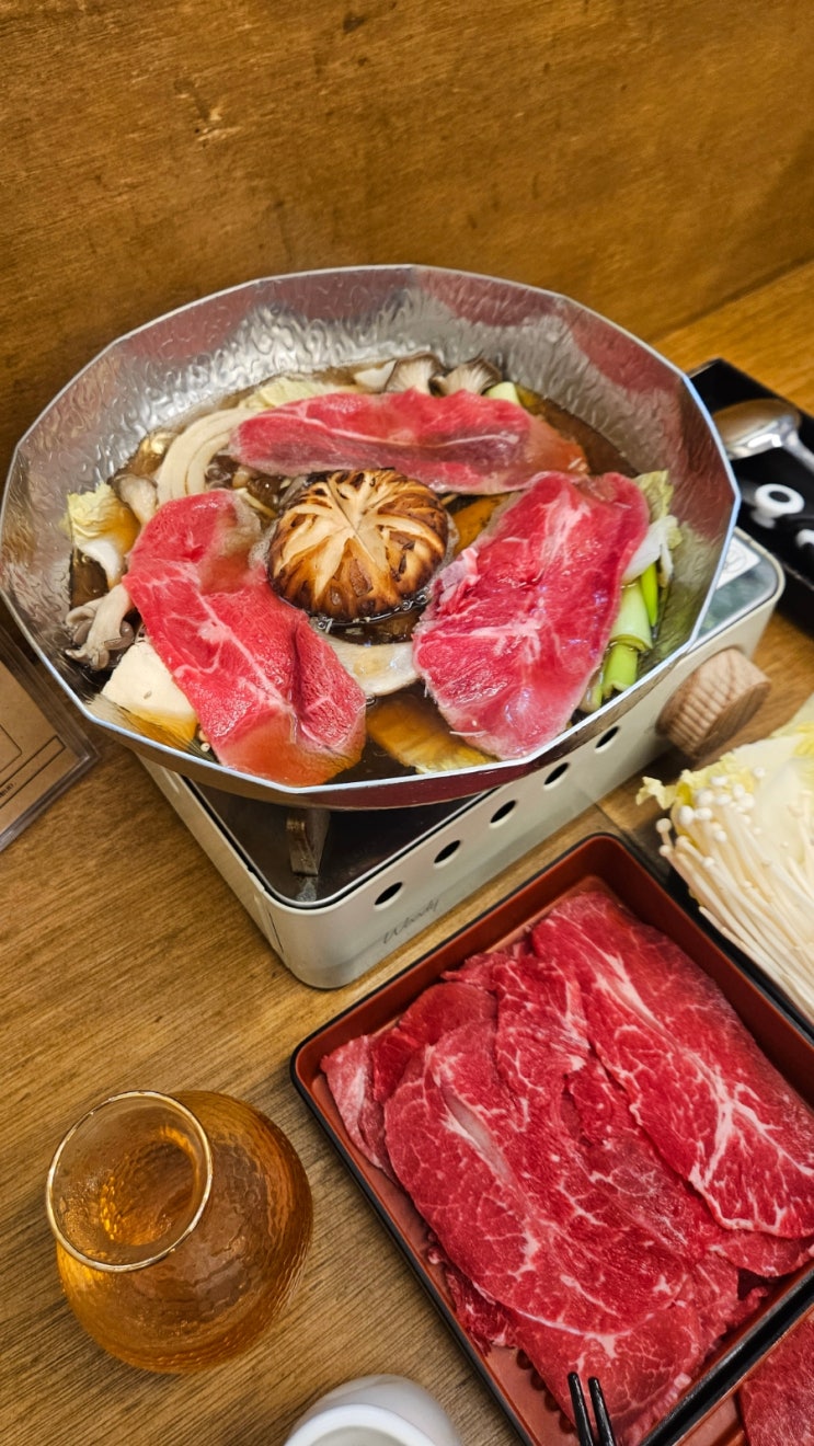  망원동 데이트 추천 스키야키 맛집 스키야 망원