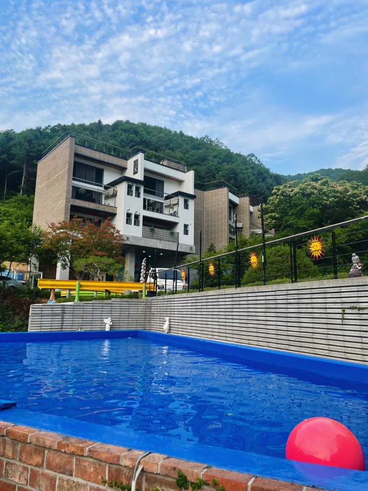  홍천풀빌라펜션 더오딘 펜션:) 비발디파크 오션월드가까운숙소 후기