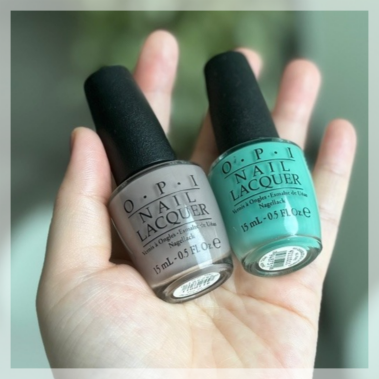  네일폴리쉬 추천 기분전환하고 싶을때 빨리 마르는 OPI 셀프네일아트 사용방법