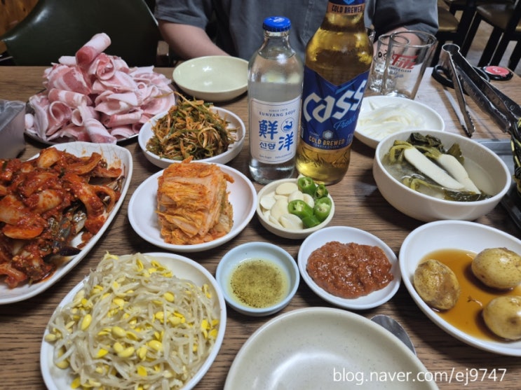  대전선화동맛집 선화동냉동살겹살에 매운꽃게장 맛집 삼정회관