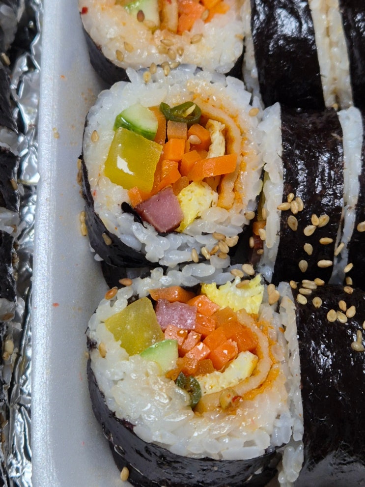  태안 태안읍 분식집 또와분식 내돈내산-땡초김밥, 김치김밥 후기