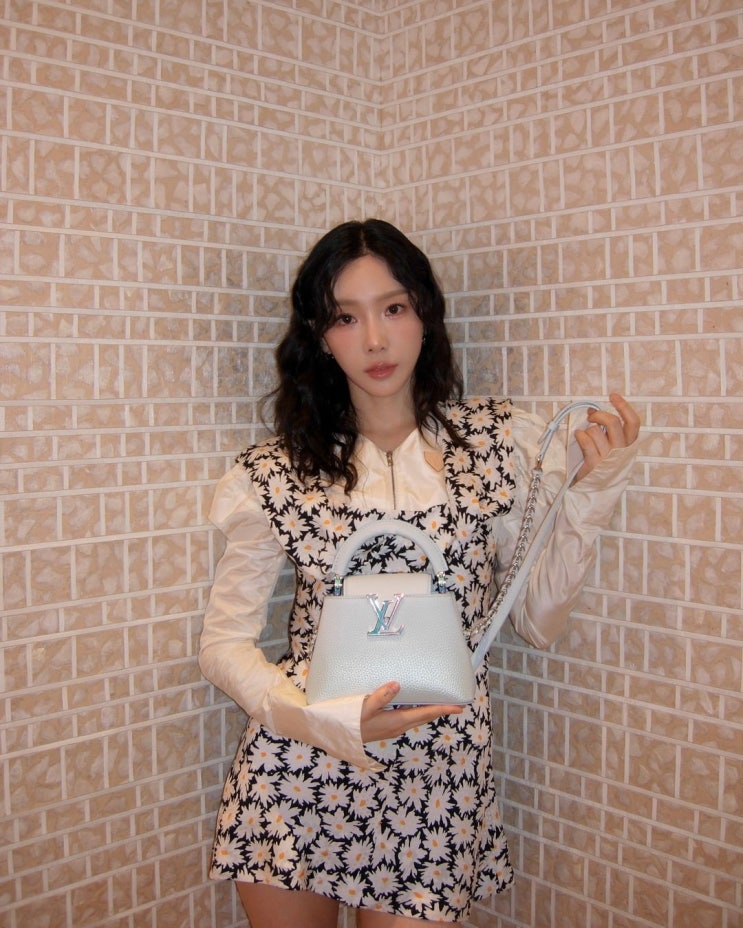  에루샤에서 루를 맡고 있는 여성 명품 브랜드 루이비통 신상 미니 핸드백 카퓌신 여자 가방 INFO w. 태연