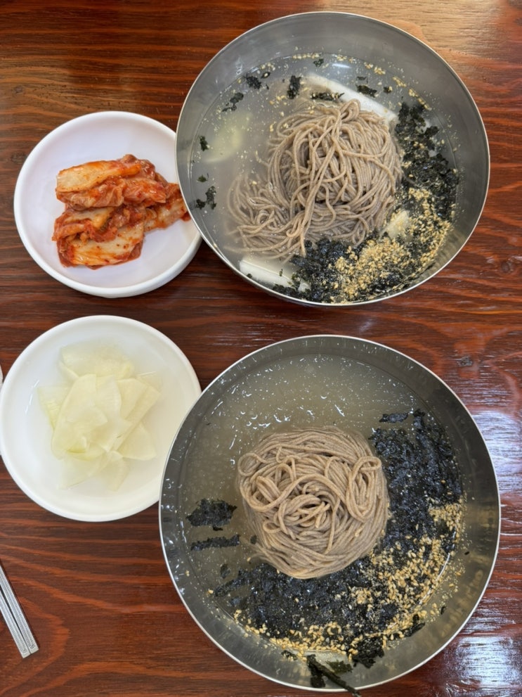  [양양메밀막국수] 미쉐린가이드 막국수계의 평양냉면 수요미식회 슴슴한 메밀 막국수 내돈내산 주차정보