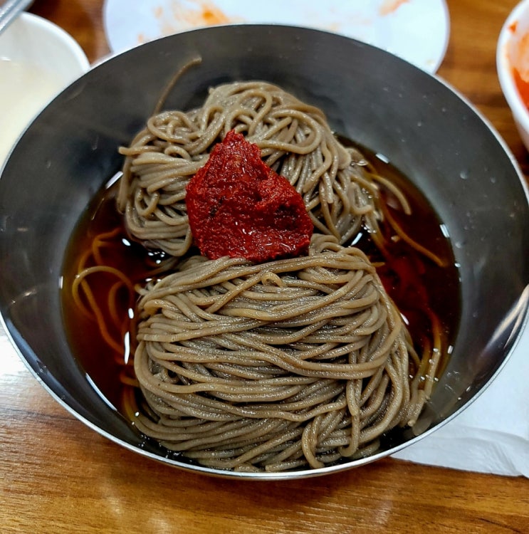  내돈내산 서울답십리 성시경먹을텐데  막국수맛집ㆍ수육맛집 성천막국수 답십리본점