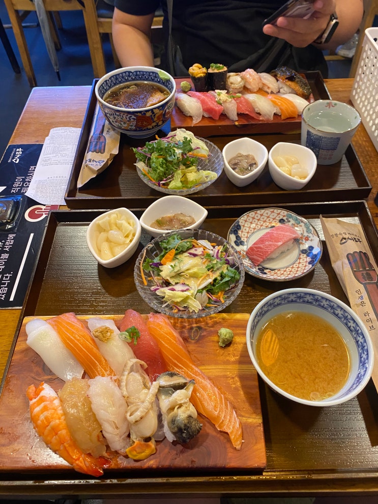  왕십리 스시도쿠 왕십리역맛집 작품스시 본품스시 혼마구로뱃살스시 초밥최애맛집