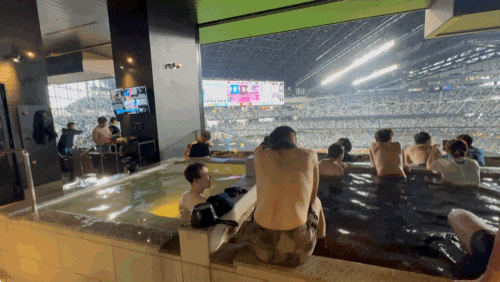 삿포로 야구장 에스콘필드 온천석 직관 후기 사우나 시설, F&B 가격, 좌석 시야 총정리