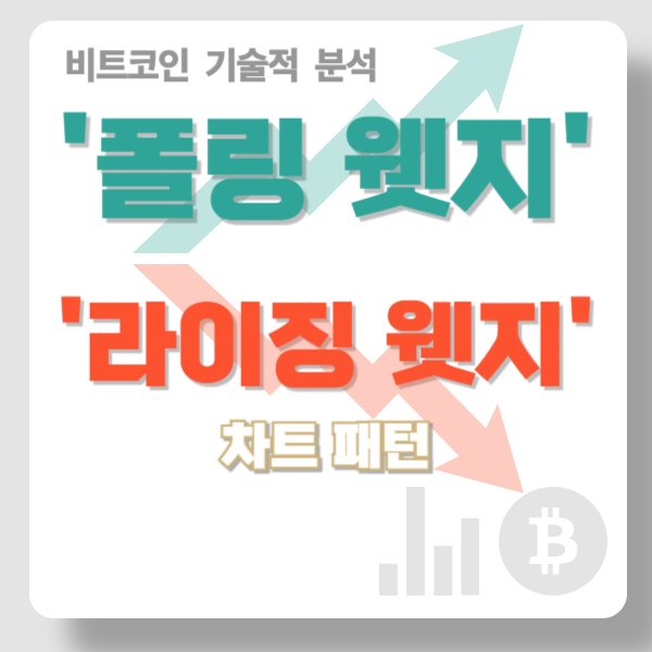  차트분석의 기초 차트 패턴, 웻지(쐐기형) 패턴 정리(폴링 웻지, 라이징 웻지)