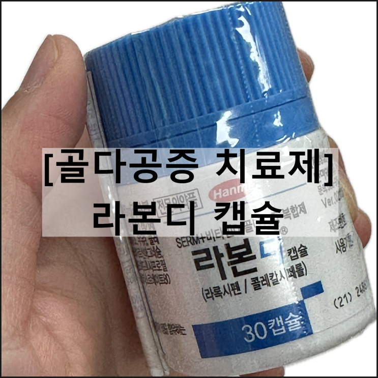  라본디 캡슐 / 폐경 후 골다공증약 효과 복용법 부작용