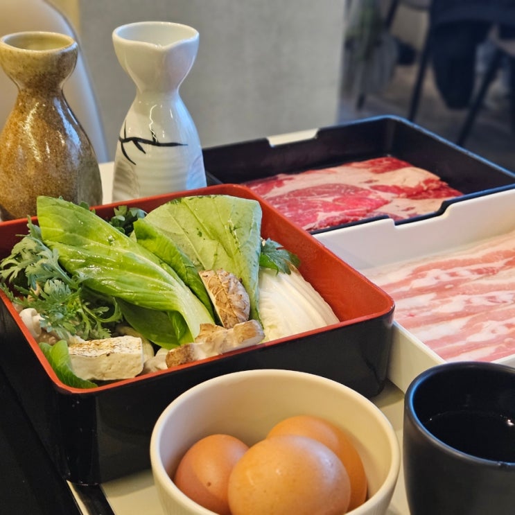  광안리 데이트하기 좋은 오션뷰 스키야키 무한리필 맛집 몫몫 광안리점