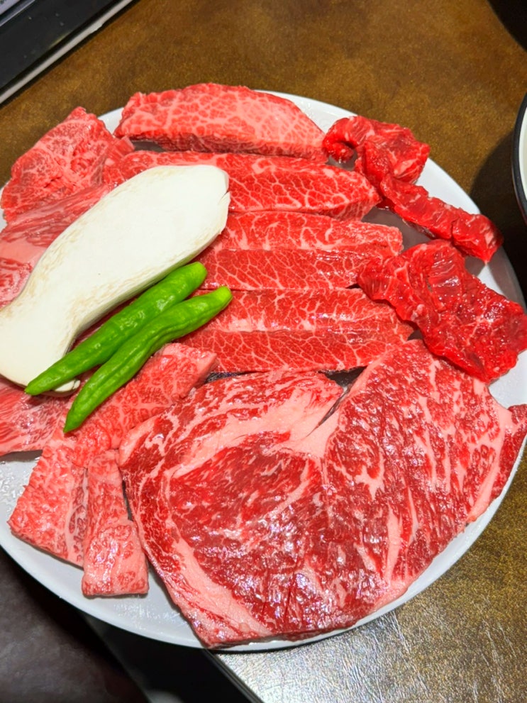  배곧맛집 소고기 돼지고기가 맛있는 덕재한우한돈 고기집