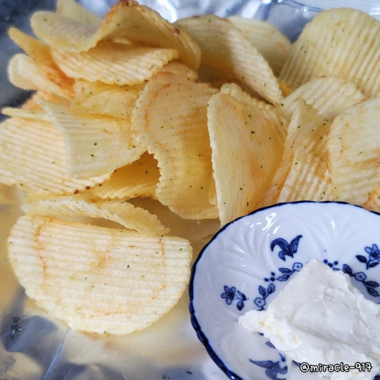  오리온 스윙칩 양파크림치즈맛 가격 및 칼로리 내돈내산 리뷰