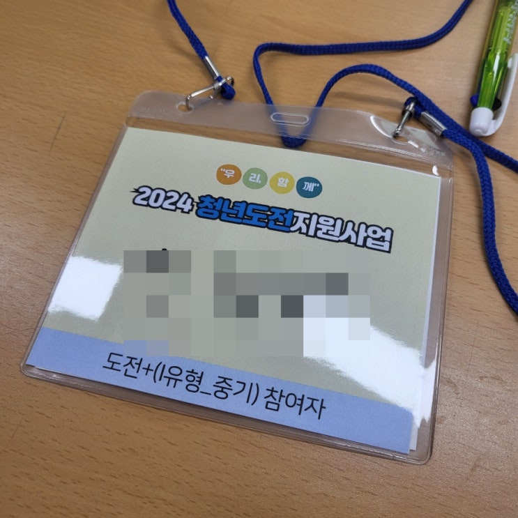  청년도전지원사업 후기, 청도지 중기 프로그램 내용 수당