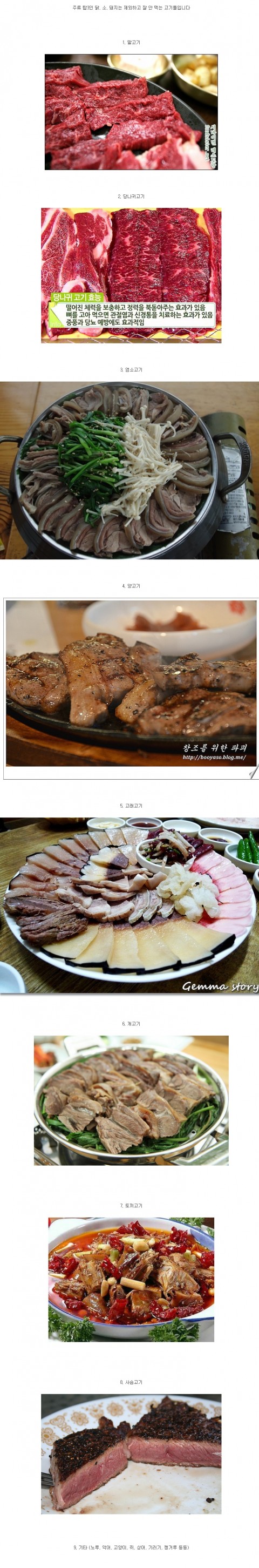  비주류 고기