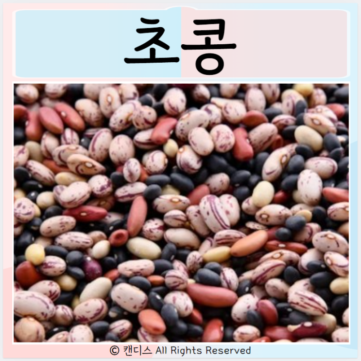  초콩효능 식초콩 만드는 방법은?