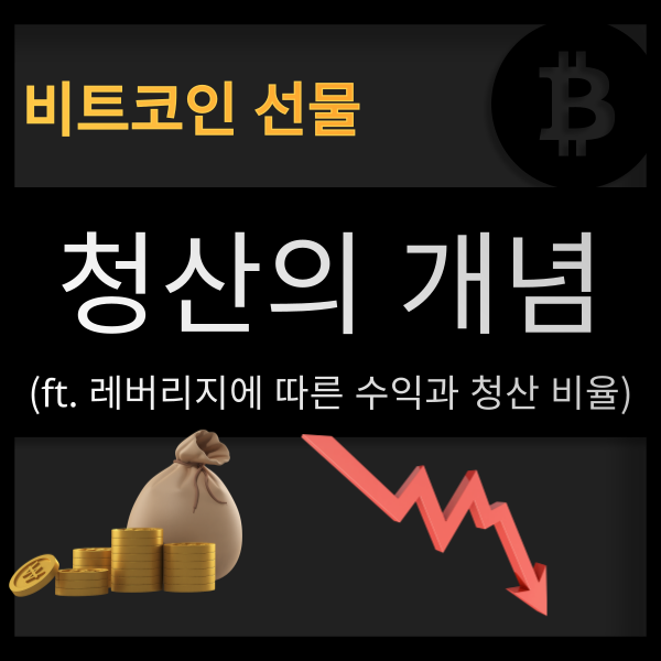  비트코인 선물거래, 청산의 개념 (ft. 레버리지에 따른 수익과 청산 비율)