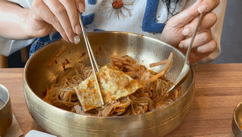  육전이 올라간 수원 냉면 맛집, 교동면옥 용인영덕점