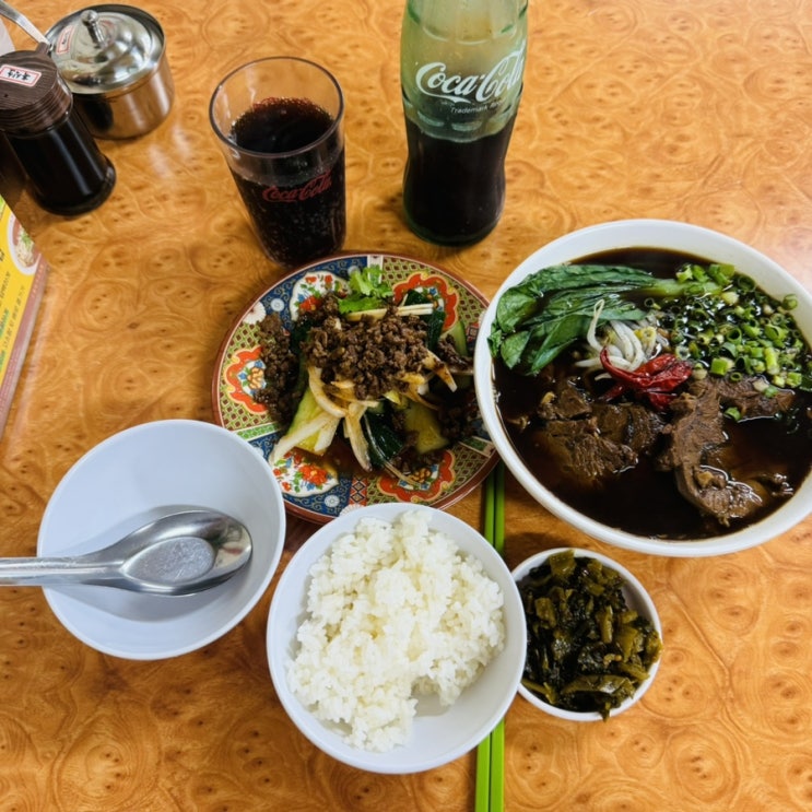  서면 혼밥 우육탕면 [융캉찌에] 대만여행온 느낌 한가득~