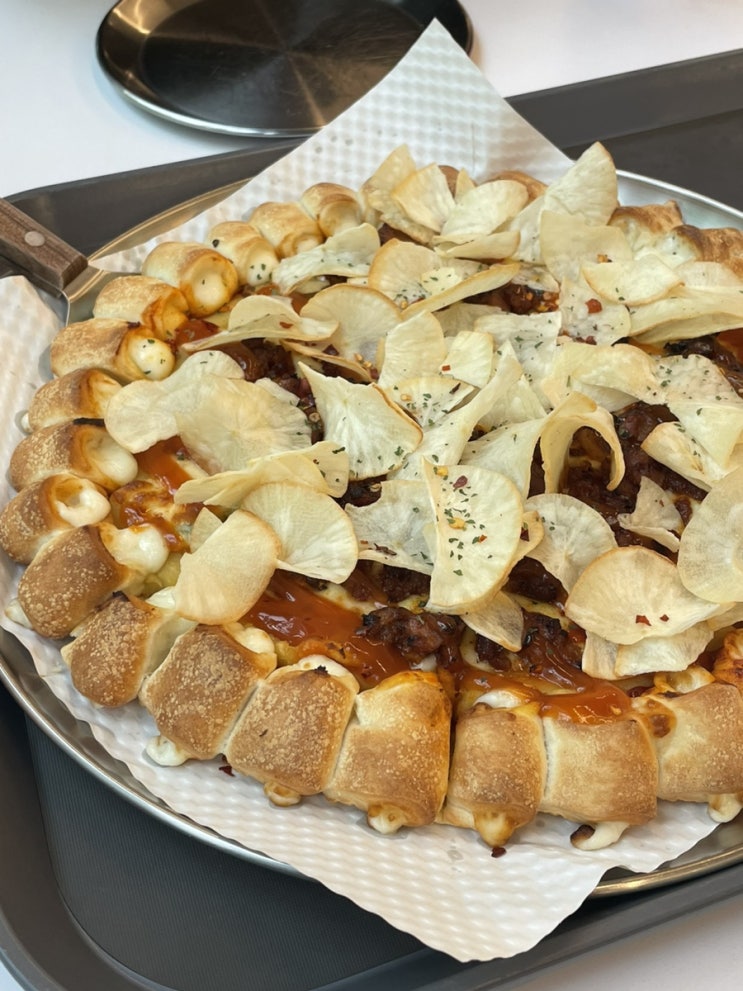  청담역 맛집 피자스쿨 에이플러스점 시그니처 청양불고기피자!