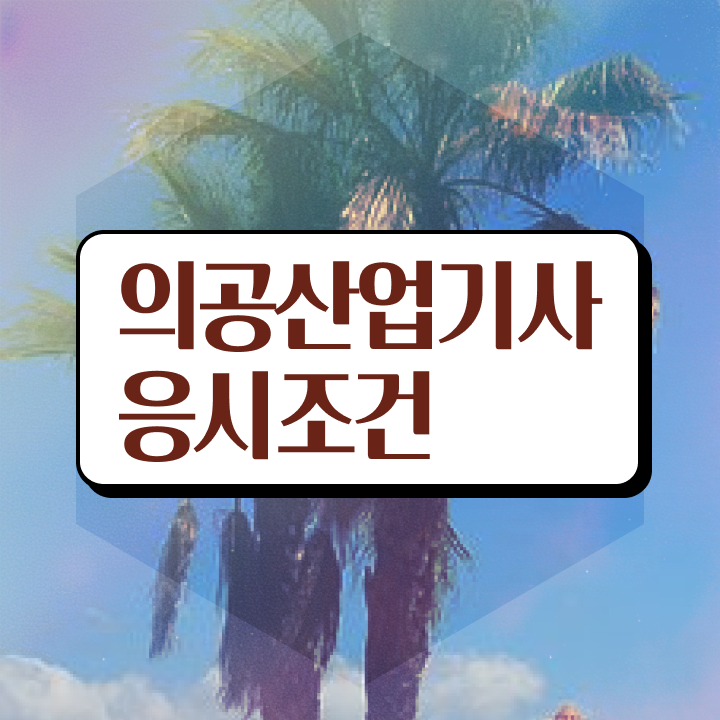  의공산업기사 취득자격 인강으로 15주 동안 끝낸 비법