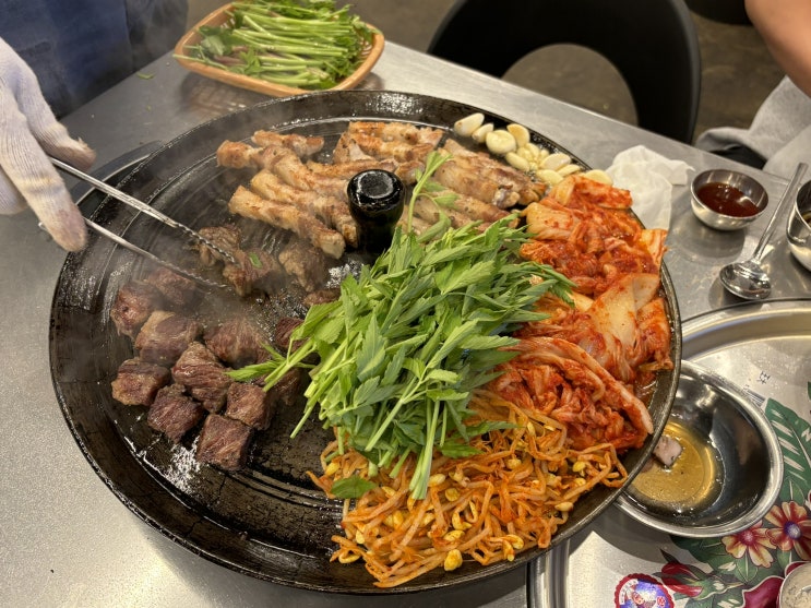  평택 소사벌고기집 솥뚜껑 삼겹살 맛집 목구멍  평택소사벌점