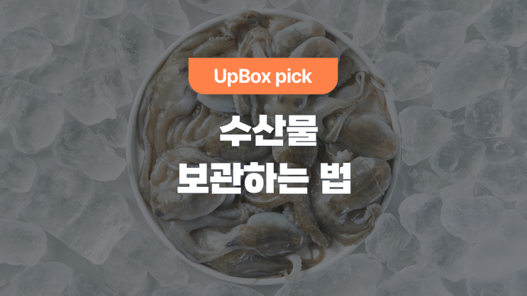  수산물, 신선하게 보관하려면 '이것'만 알면 된다고?