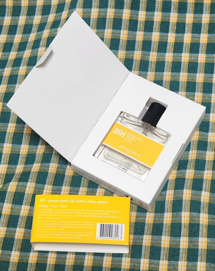 봉파르퓨메르 201 BON PARFUMEUR 뭉근한 플로럴 향수