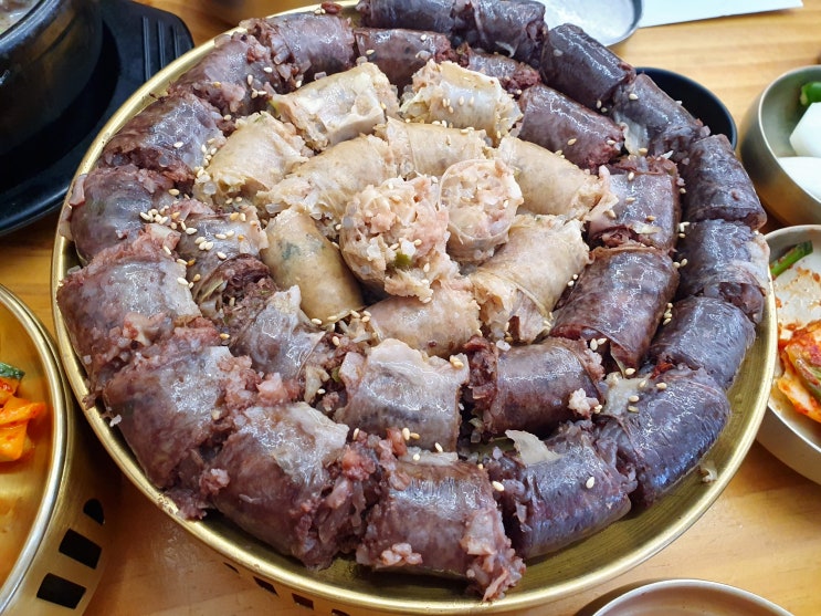  성남 수진역 맛집 푸르지오 맛집 순대만찬 푸짐해
