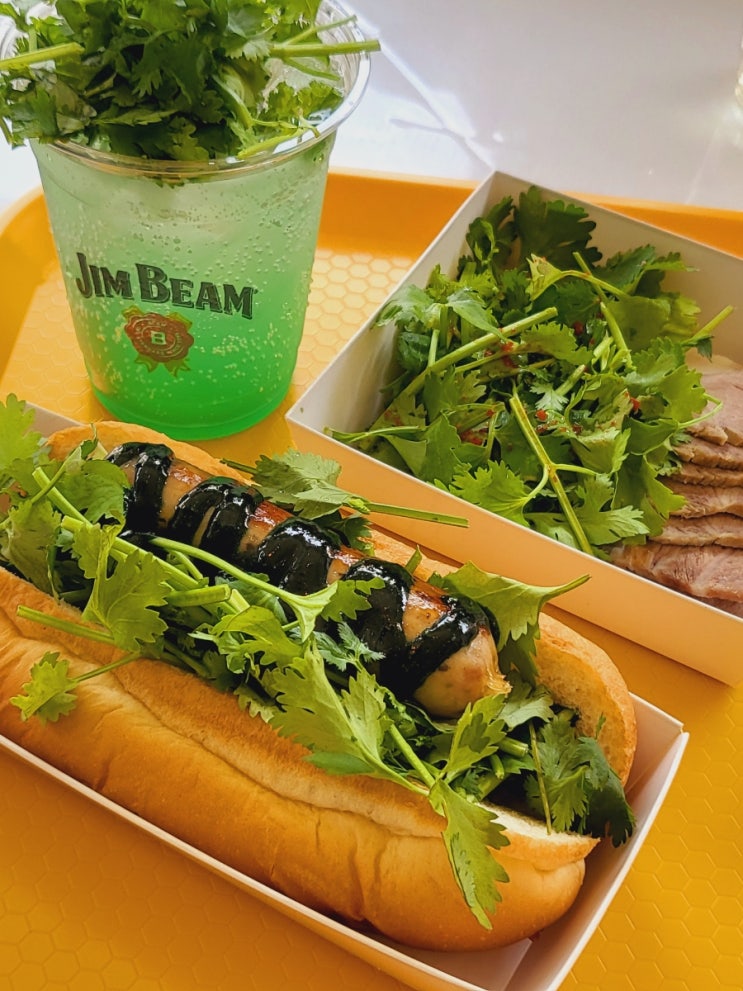  [짐빔괴식당] 성수 팝업스토어 데이트 후기(고수 테마)