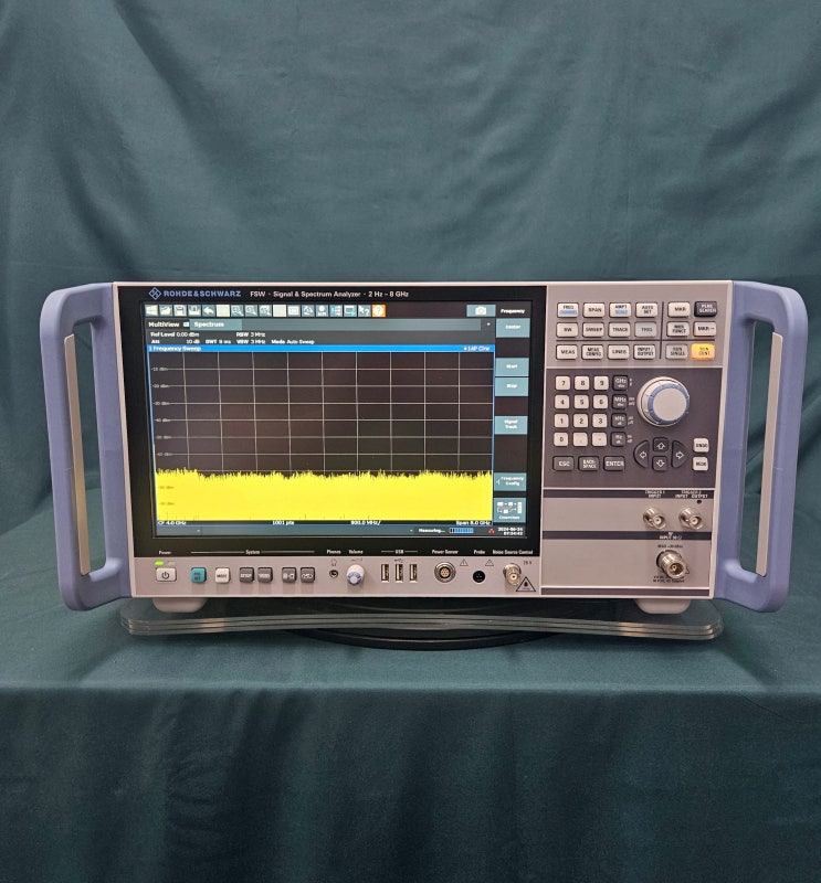  중고 계측기 대여 로데슈바르즈 ROHDE&SCHWARZ FSW8 스펙트럼 분석기